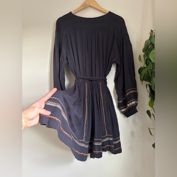Free People Delilah Minidress in Deep Navy - Picture 8 of 8